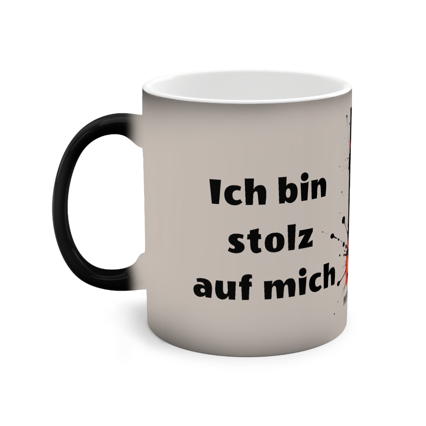 Ich bin stolz auf mich, ich bin frei | Tasse für Selbstrespekt & Freiheit | Prostlos Glücklich Geschenk für innere Würde