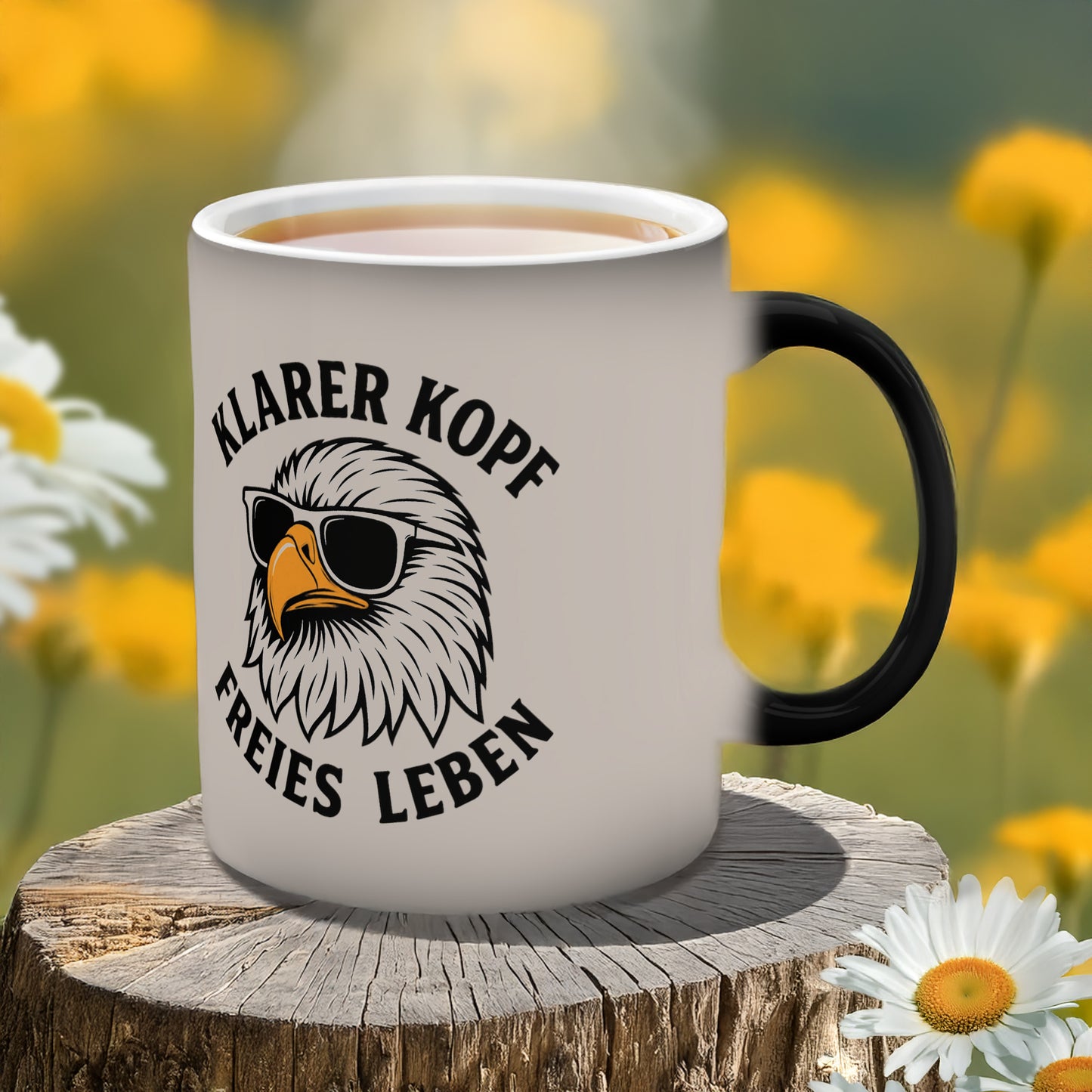 Klarer Kopf, freies Leben | Tasse für Klarheit und Selbstliebe | Prostlos Glücklich Geschenk für Energie & neue Freiheit
