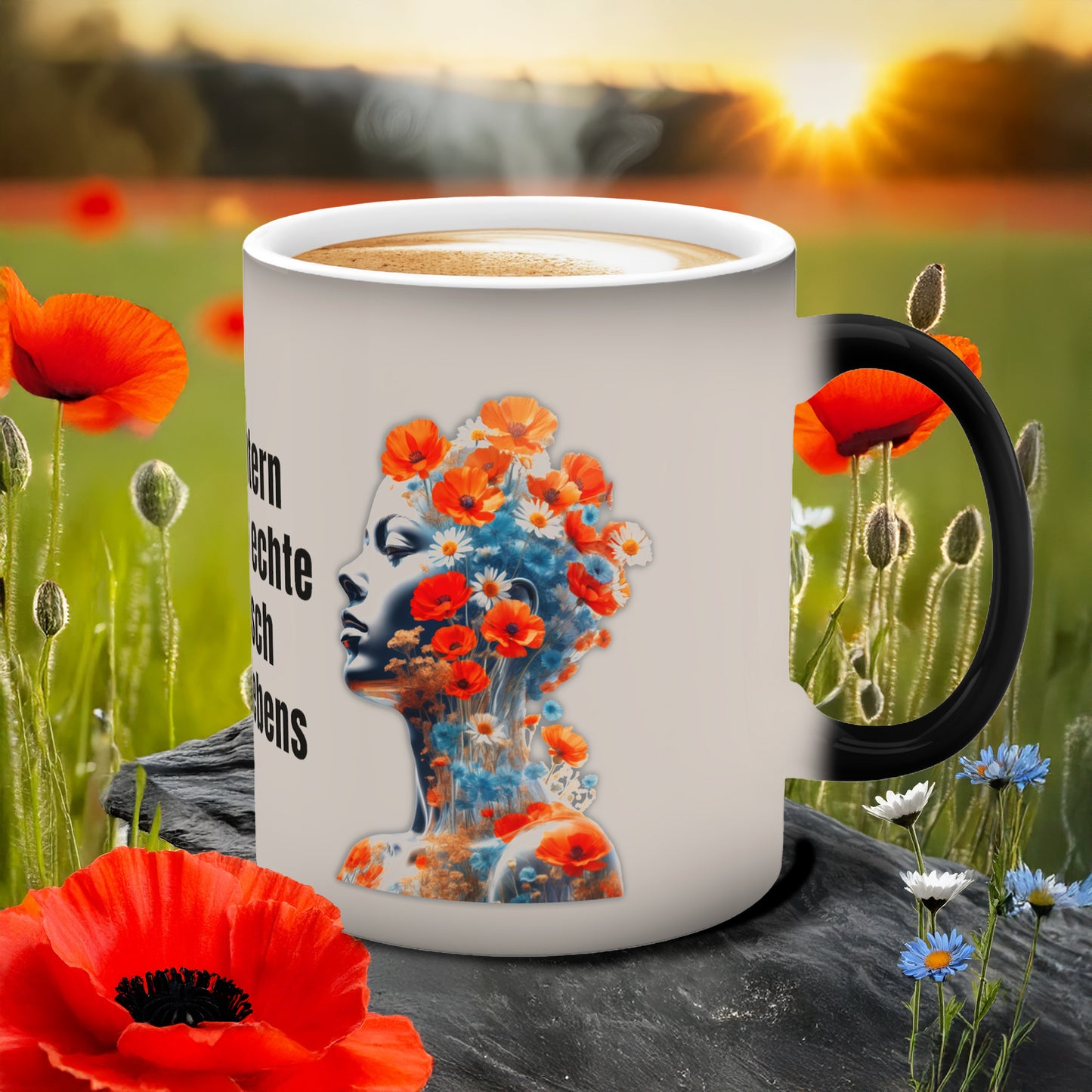 Nüchtern ist der echte Rausch des Lebens – Tasse für Klarheit & Lebensfreude | Prostlos Glücklich Geschenk mit Bedeutung