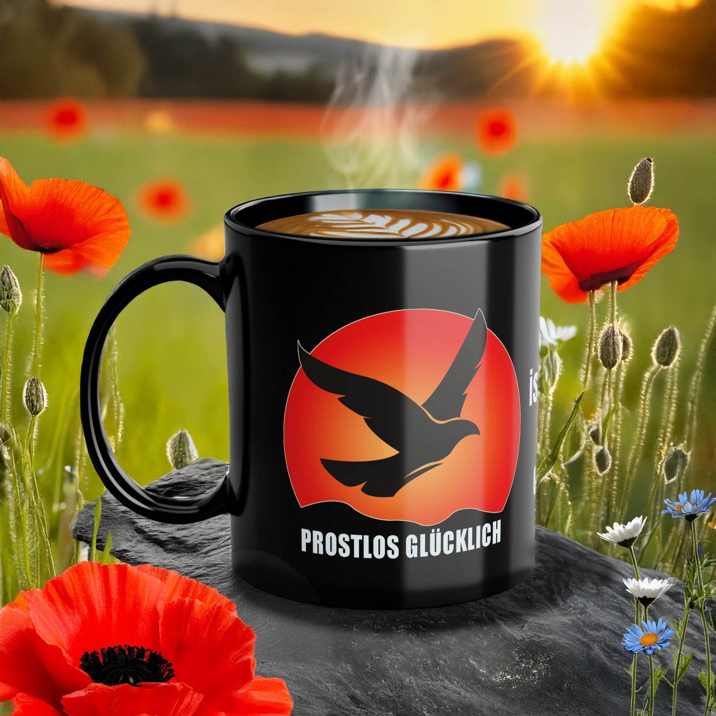 Geschenk Tasse nüchternes Leben – Klarheit & Lebensfreude | Nüchtern ist der echte Rausch Statement | Prostlos Glücklich Tasse | Inspiration