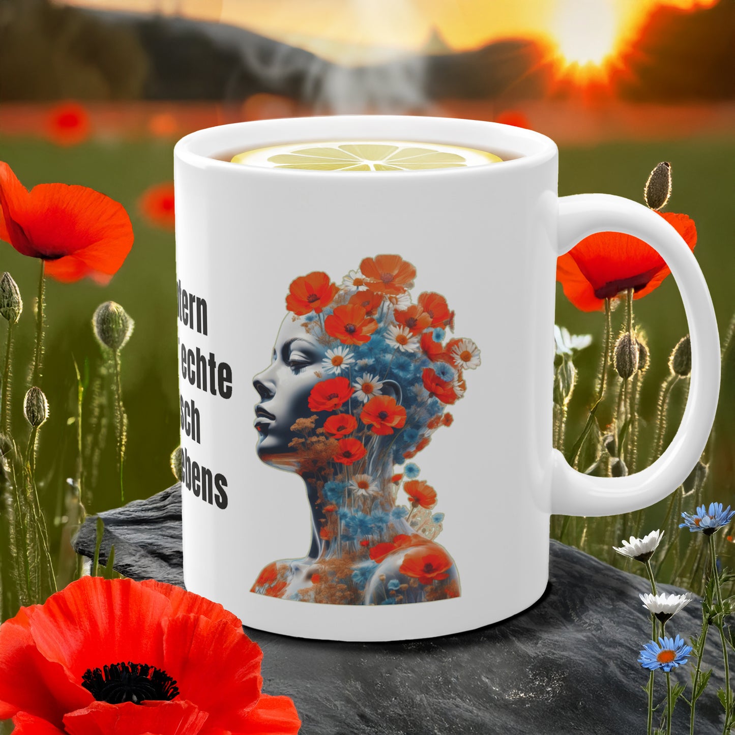 Geschenk Tasse nüchternes Leben – Klarheit & Lebensfreude | Nüchtern ist der echte Rausch Statement | Prostlos Glücklich Tasse | Inspiration
