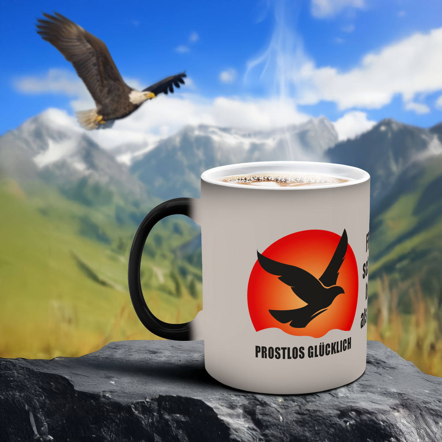 Freiheit schmeckt besser als Alkohol | Tasse für Klarheit & Selbstliebe | Prostlos Glücklich Geschenk für wahren Genuss