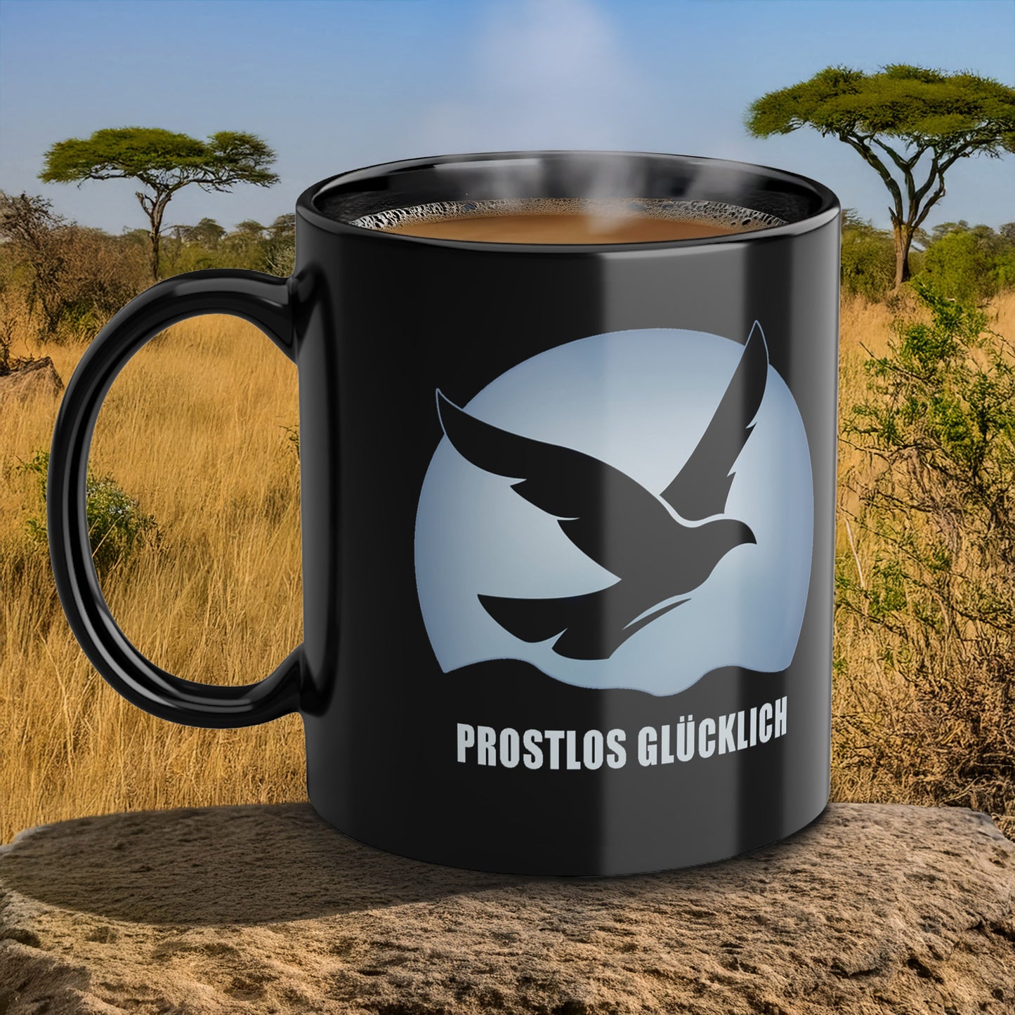 Geschenk Tasse Selbstachtung & Unabhängigkeit – Love my Freedom Statement | Keramiktasse bewusst leben | Prostlos Glücklich® Inspiration