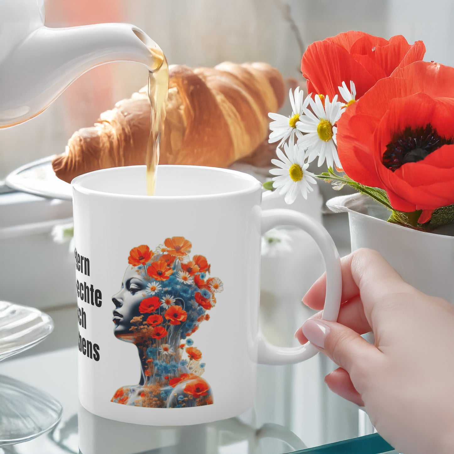 Geschenk Tasse nüchternes Leben – Klarheit & Lebensfreude | Nüchtern ist der echte Rausch Statement | Prostlos Glücklich Tasse | Inspiration
