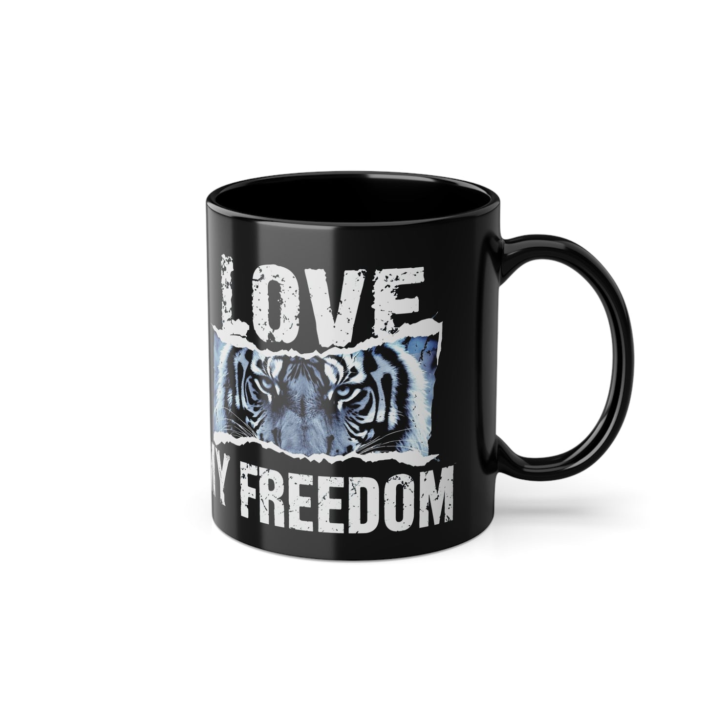 Geschenk Tasse Selbstachtung & Unabhängigkeit – Love my Freedom Statement | Keramiktasse bewusst leben | Prostlos Glücklich® Inspiration