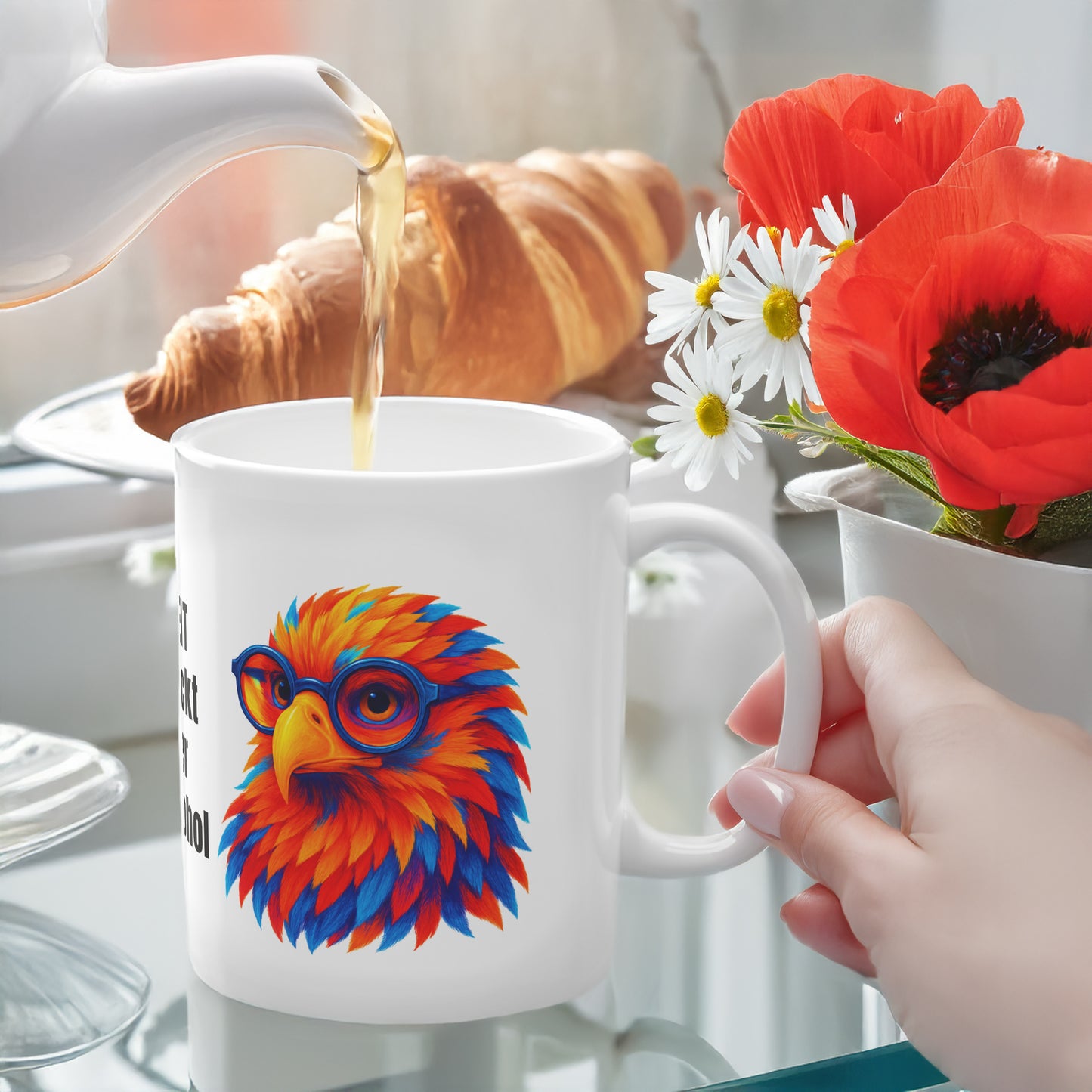 Freiheit schmeckt besser als Alkohol | Tasse für Klarheit & Selbstliebe | Prostlos Glücklich Geschenk für wahren Genuss