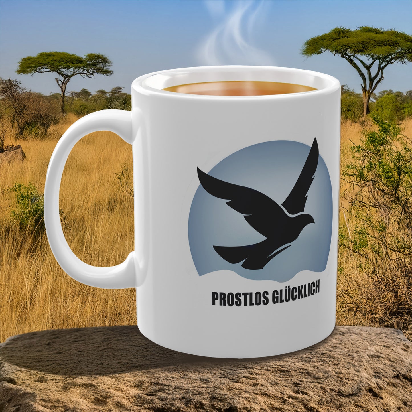 Geschenk Tasse Selbstachtung & Unabhängigkeit – Love my Freedom Statement | Keramiktasse bewusst leben | Prostlos Glücklich® Inspiration