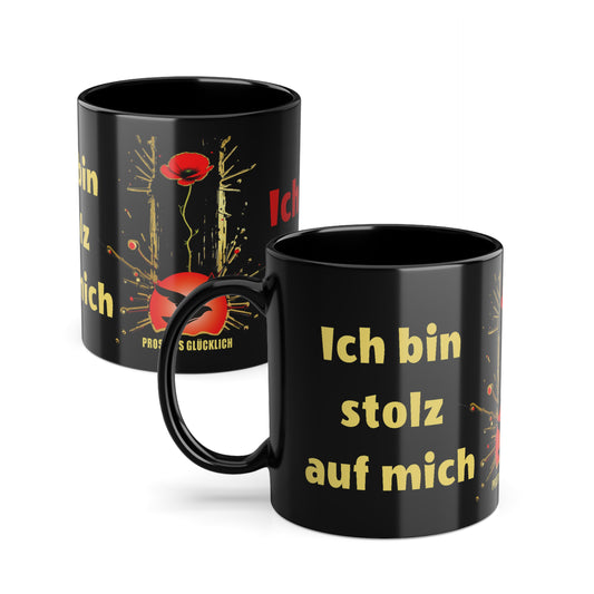 Geschenk Tasse Selbstrespekt & Freiheit – Statement für inneren Stolz | Keramiktasse bewusst leben | Prostlos Glücklich® Tasse | Inspiration