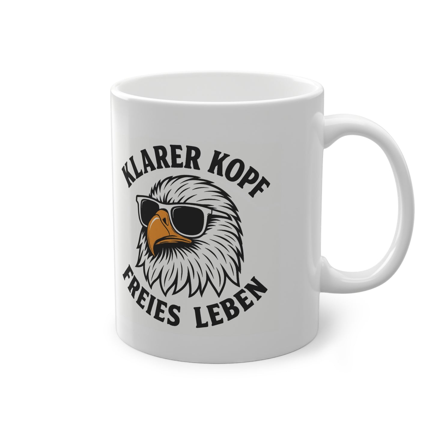 Klarer Kopf, freies Leben | Tasse für Klarheit und Selbstliebe | Prostlos Glücklich Geschenk für Energie & neue Freiheit