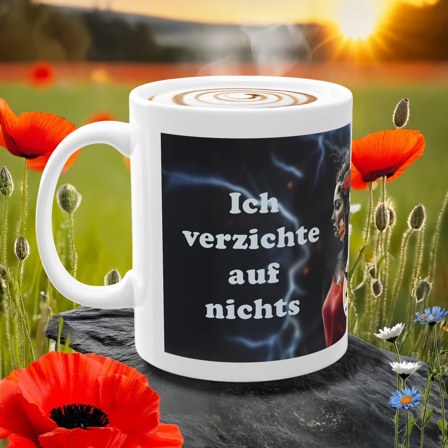 Tasse Neuanfang & Freiheit – Geschenk für nüchternes Leben | Motivation Keramiktasse | Achtsamkeit | Prostlos Glücklich® | Alkohol Abstinenz